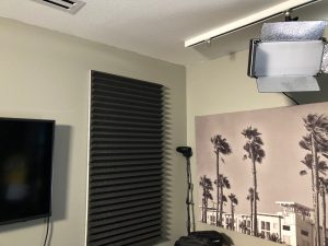 Working from home with a home studio